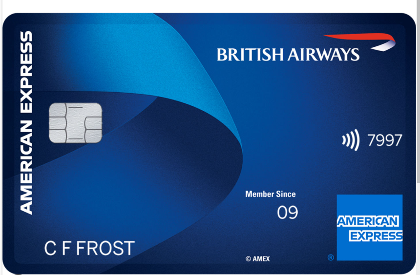 british airways credit card